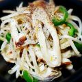 Aloha☆★'s cooksnap of when they made もやし＆ちくわ❀味噌バター炒め♡.