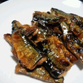 kisaragicats's cooksnap of when they made ◆さんまの蒲焼き◆大根おろしのせ.