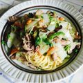 ma●co's cooksnap of when they made 焼きラーメン.