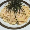 TMKnyanya's cooksnap of when they made 明太クリームパスタ.