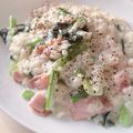 mama・×・'s cooksnap of when they made ♡牛乳で簡単！クリームリゾット♡.