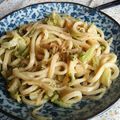 aorinkoro's cooksnap of when they made 味噌焼きうどん.