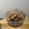 ユカtoマオマオ's cooksnap of when they made チョコバナナプロテイン蒸しパン.