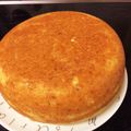 オロミン's cooksnap of when they made ノンオイル☆炊飯器でバナナケーキ☆.