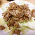 チヒナコ's cooksnap of when they made ★生キャベツの豚バラ甘辛ソース★.