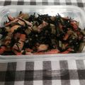 みっつー53's cooksnap of when they made お弁当に♡カブの葉とひじきの煮物.