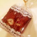 manarni's cooksnap of when they made HM＊甘栗入り❀チョコパウンドケーキ.