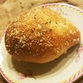 Kiyumimimi's cooksnap of when they made 揚げないカレーパン☆チーズイン♡.
