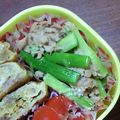 有希-yuki-'s cooksnap of when they made 簡単お弁当1品★シーチキン＆アスパラ炒め.