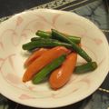 ジョングレ's cooksnap of when they made いんげんとウィンナーの醤油胡麻炒め.