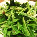 mari1008's cooksnap of when they made あと一品！水菜とわかめの超簡単サラダ.