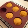 くっくʕ•̫͡•ʔ's cooksnap of when they made 豆腐とカボチャのマフィン〃.