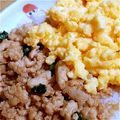 花ちゃんバナナ's cooksnap of when they made 子ども大好き♪鶏そぼろ丼♡.