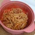 Ma＊Chan's cooksnap of when they made ミートボールで！白滝ミートソース.