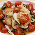 かめのすけとゆみ's cooksnap of when they made ♡鮭の南蛮漬けサラダ♡.