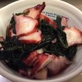 k2ro's cooksnap of when they made 金時草（きんじそう）とタコの酢の物.