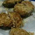 クックQD81I1☆'s cooksnap of when they made ひき肉のせ☆しいたけの天ぷら.