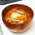 しじみごはん's cooksnap of when they made 食べるみそ汁，始めませんか？.