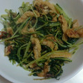 ェリンコ's cooksnap of when they made 水菜と油揚げの煮浸し.