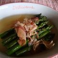 ポンポコあぽろ's cooksnap of when they made ＊アスパラの焼きおひたし＊.