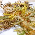 料理万華鏡人世色々や's cooksnap of when they made 自家製天ぷら粉で！☆野菜のかき揚げ☆.