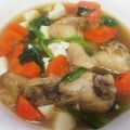c15's cooksnap of when they made 風邪のひき始めに！手羽元のスープ.