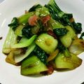パックンチョ✏'s cooksnap of when they made あっという間！なんでも青菜炒め.