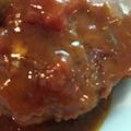 yurietti's cooksnap of when they made 簡単なのに感激☆煮込みハンバーグ.