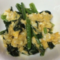 kkll0000's cooksnap of when they made 超簡単☆ほうれん草と卵のマヨ炒め.