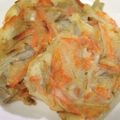 kkll0000's cooksnap of when they made 大さじ２杯の油でかき揚げ.