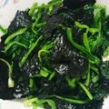 あやかんぱり's cooksnap of when they made 子供も大好き！美味しいほうれん草のお浸し.