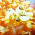 りくママ☆まぁ's cooksnap of when they made 野菜たっぷりトマトもつ鍋.