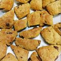 Nafissa's cooksnap of when they made HMでチョコチップスコーン.