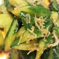みおるんるん's cooksnap of when they made きゅうりのじゃこ炒め.