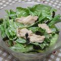 tokotann's cooksnap of when they made レタスとササミのもみ海苔サラダ.