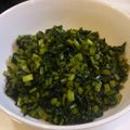 こぎゅまらいだー's cooksnap of when they made かぶの葉のふりかけ.