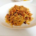megu792's cooksnap of when they made さば味噌パスタ.