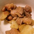 ayakazen's cooksnap of when they made じゃがいもと鶏肉の味噌マヨ炒め.
