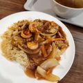 えり｡˚✩'s cooksnap of when they made 素麺アレンジ～揚げ素麺であんかけ焼きそば.