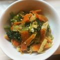 珠理♡'s cooksnap of when they made 小松菜＆人参＆しめじのすりごま和え.