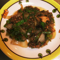 ラクラクダ's cooksnap of when they made 青椒牛肉味 豚肉とネギの炒め物.