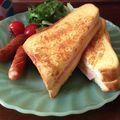 クックF6GINJ☆'s cooksnap of when they made 簡単！朝は甘くないフレンチトーストで。.
