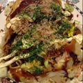 黒犬べーやん's cooksnap of when they made プレートで☆我が家の広島☆お好み焼き☆.