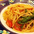 Nöööla♡'s cooksnap of when they made セルバチコのトマトソースパスタ.