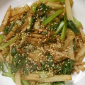 大森ヨーグルト's cooksnap of when they made あと一品。じゃがいもと小松菜炒め.