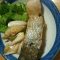 tomomi♪'s cooksnap of when they made 秋鮭のねぎ蒸し.