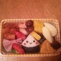 Lovelyぁぃ☆'s cooksnap of when they made キャラ弁☆簡単栗おにぎり.