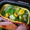 airi777's cooksnap of when they made オクラとコーンの和え物(お弁当用).