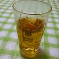 赤い電話's cooksnap of when they made 寒い日に！ウイスキーのほうじ茶割り.