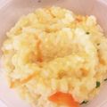 Achans's cooksnap of when they made ＊風邪ひきさんに～玉子と野菜のおじや～＊.
